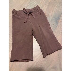 old navy Baby Knit Sweatpants Drawstring Waist Brown Neutral Casual  6-12 Months